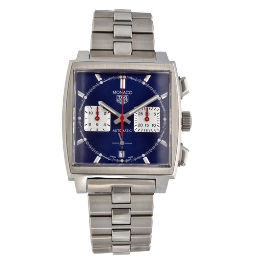 Tag Heuer Monaco CBL2111 39mm Stainless Steel Watch