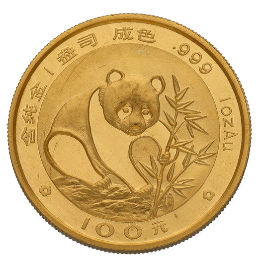 New 24ct Gold 1oz Chinese Panda Coin - 1985, 1987, 1988 or 2009