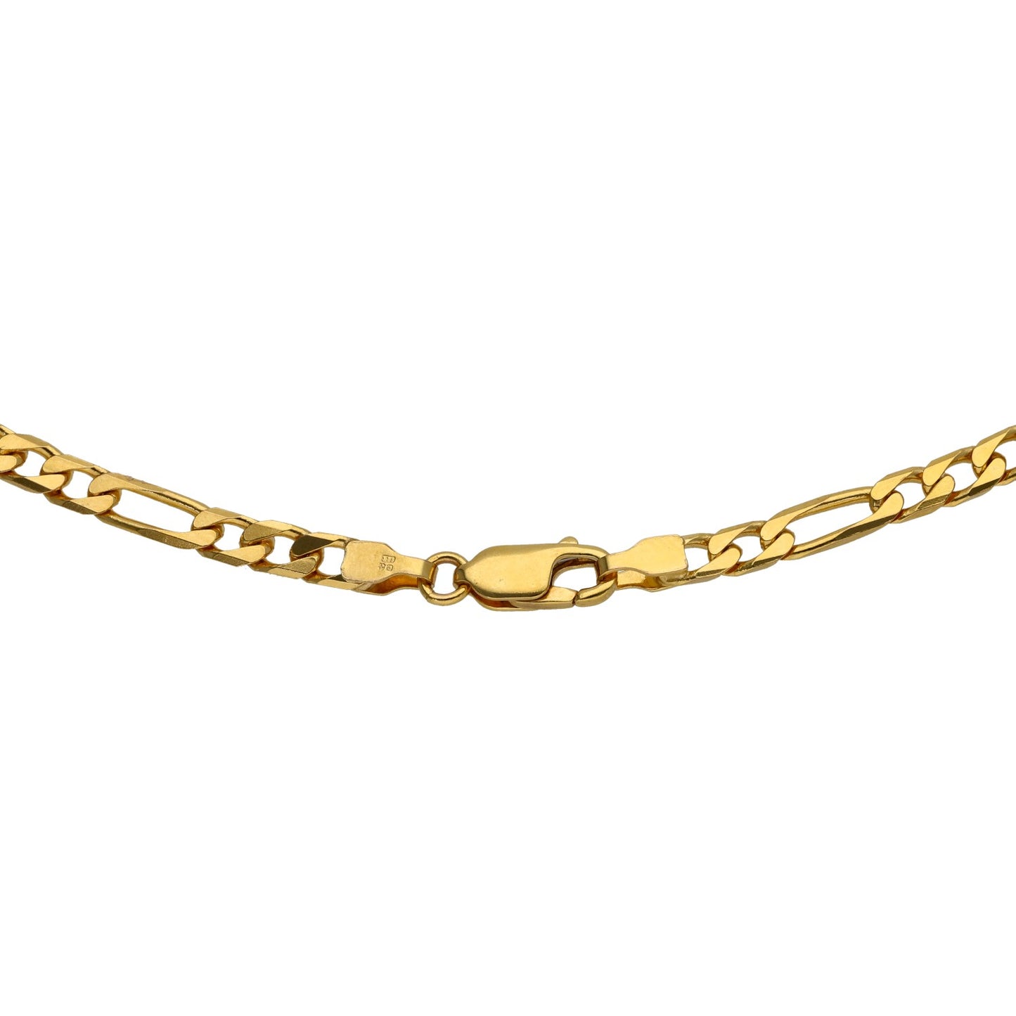 9ct Gold Figaro Chain 16"