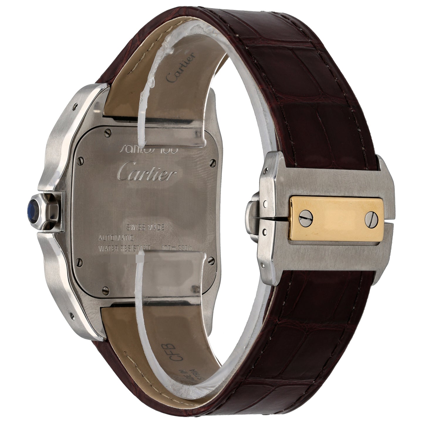 Cartier Santos 100 W20072X7 38mm Bi-Colour Watch
