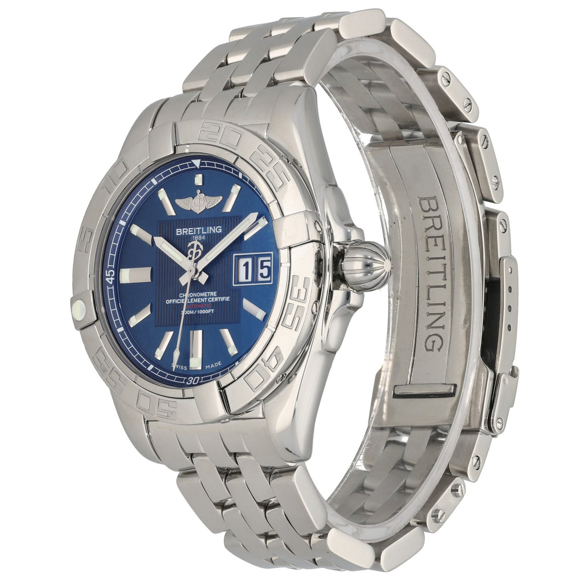 Breitling Galactic A49350 41mm Stainless Steel Watch