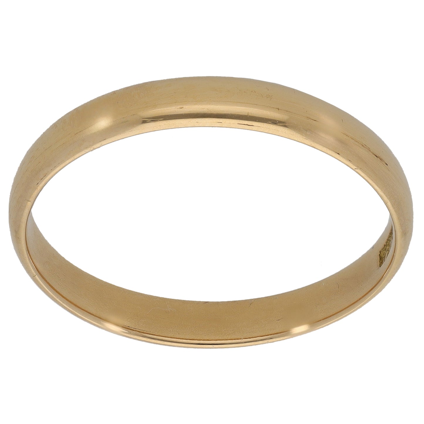 18ct Gold Plain Wedding Ring Size U