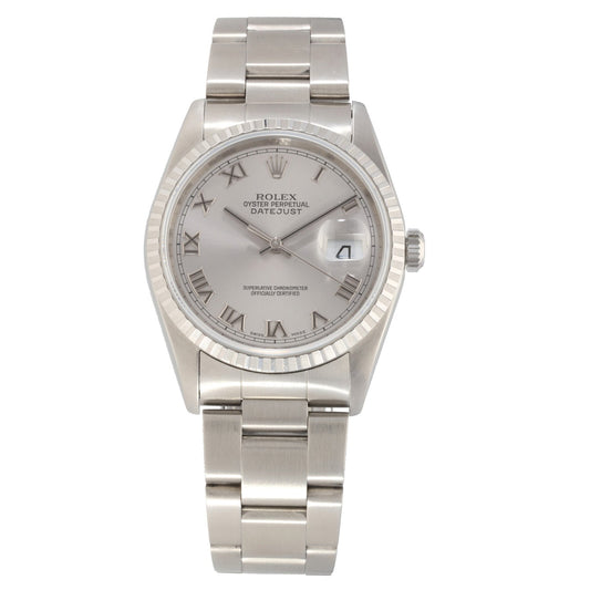 Rolex Datejust 16220 36mm Stainless Steel Watch