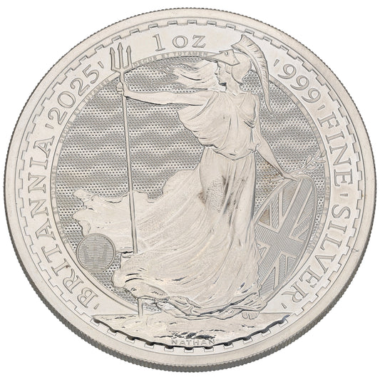 Fine Silver King Charles III 1 OZ Britannia Coin 2025