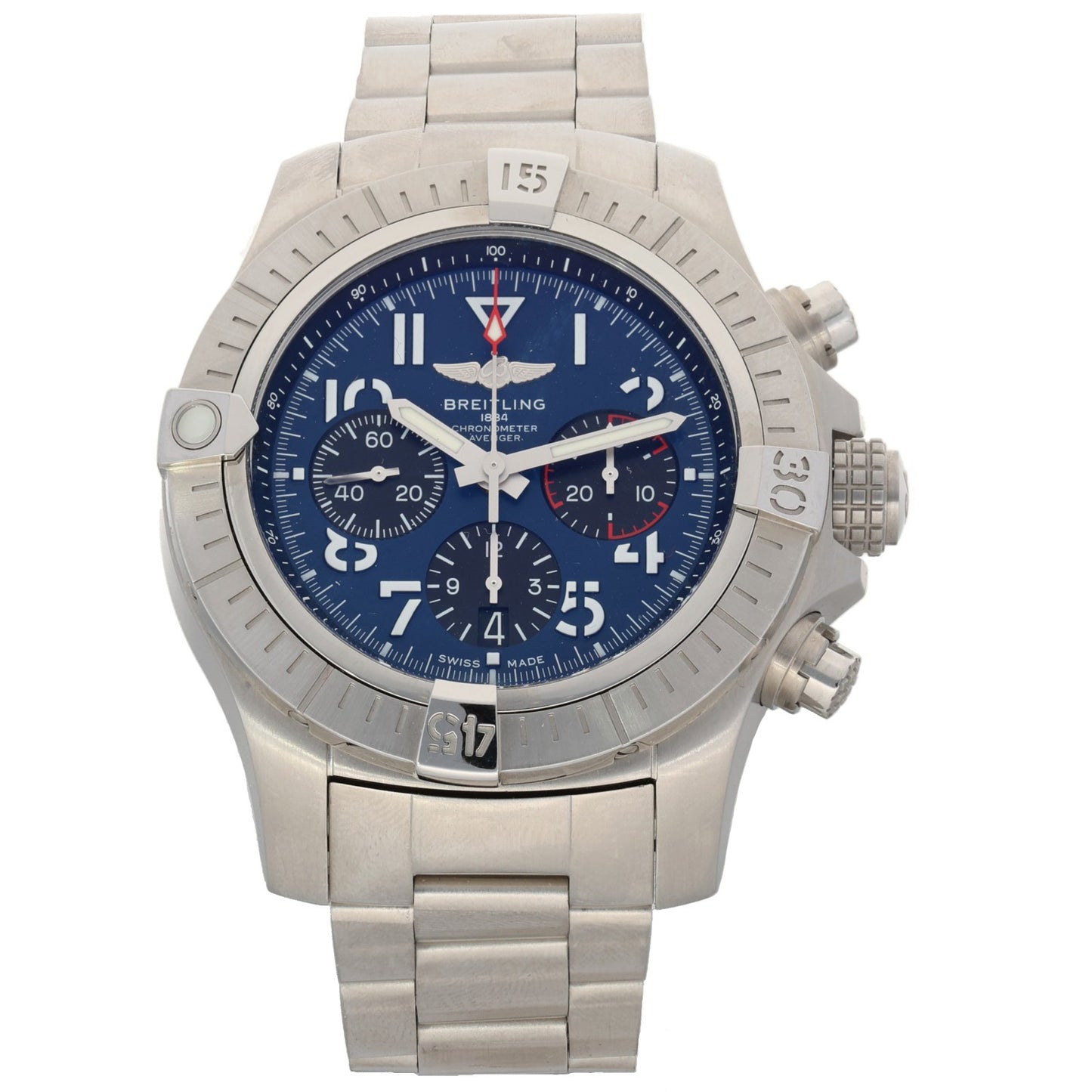 Breitling Avenger B01 Chronograph 45 AB0182 45mm Stainless Steel Watch
