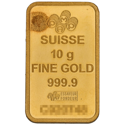 24ct 10g Gold Bar
