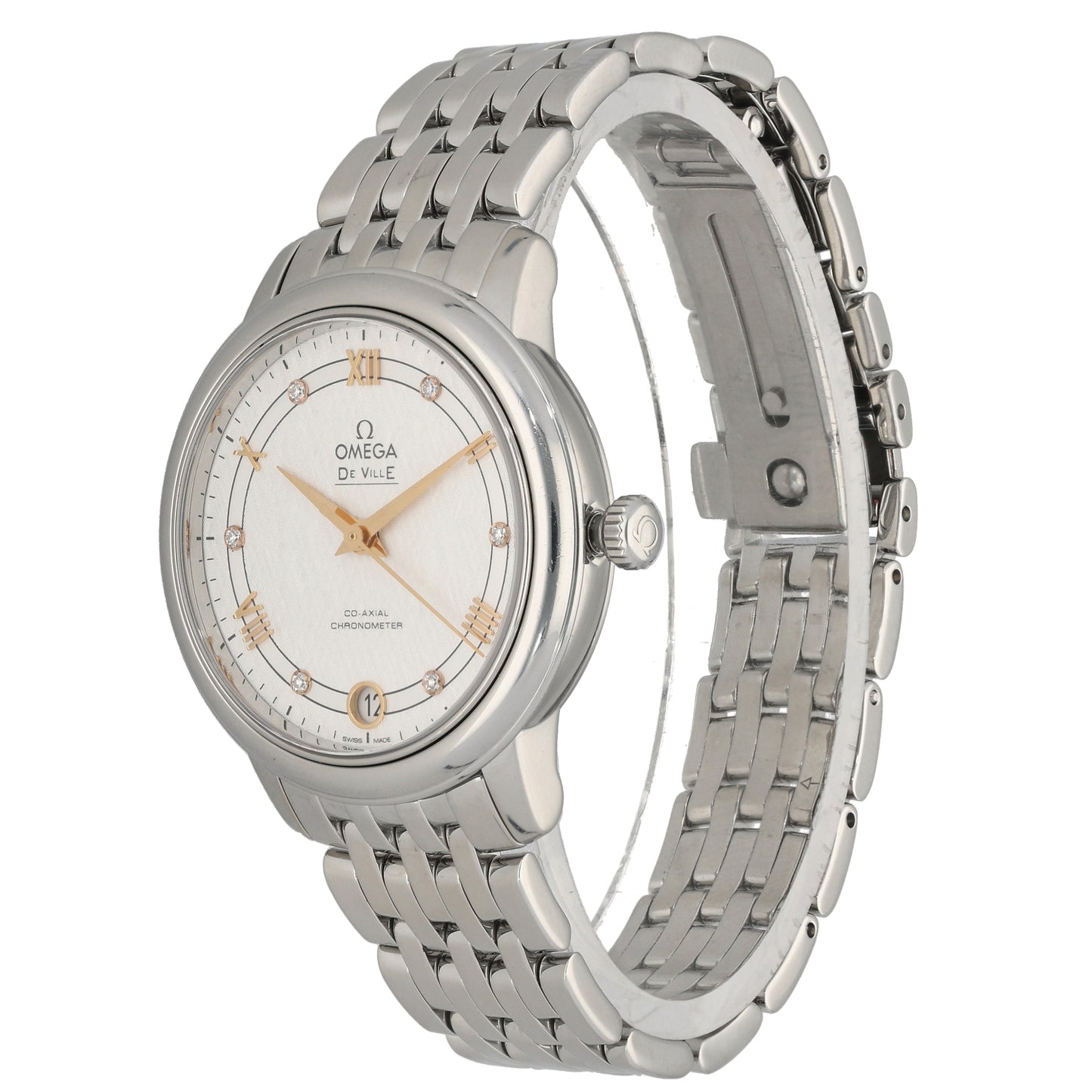 Omega De Ville 424.10.33.20.52.001 33mm Stainless Steel Watch