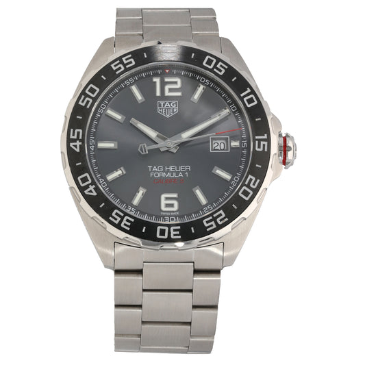 Tag Heuer Formula 1 WAZ2011 43mm Stainless Steel Watch