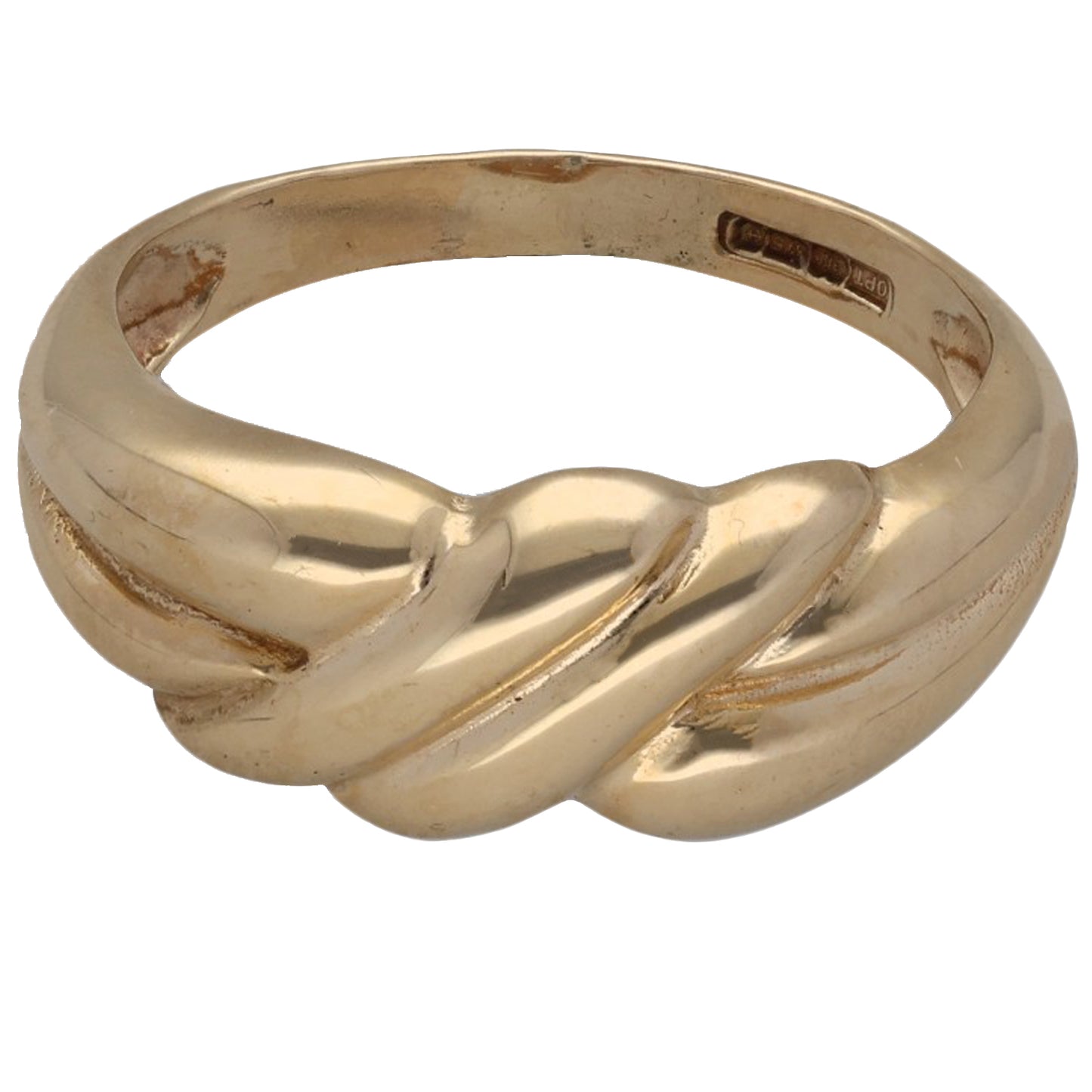 9ct Gold Dress/Cocktail Ring Size N
