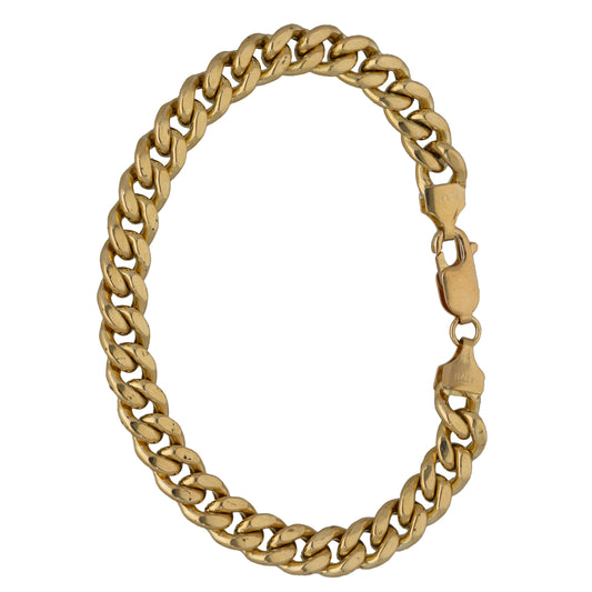 9ct Gold Curb Bracelet