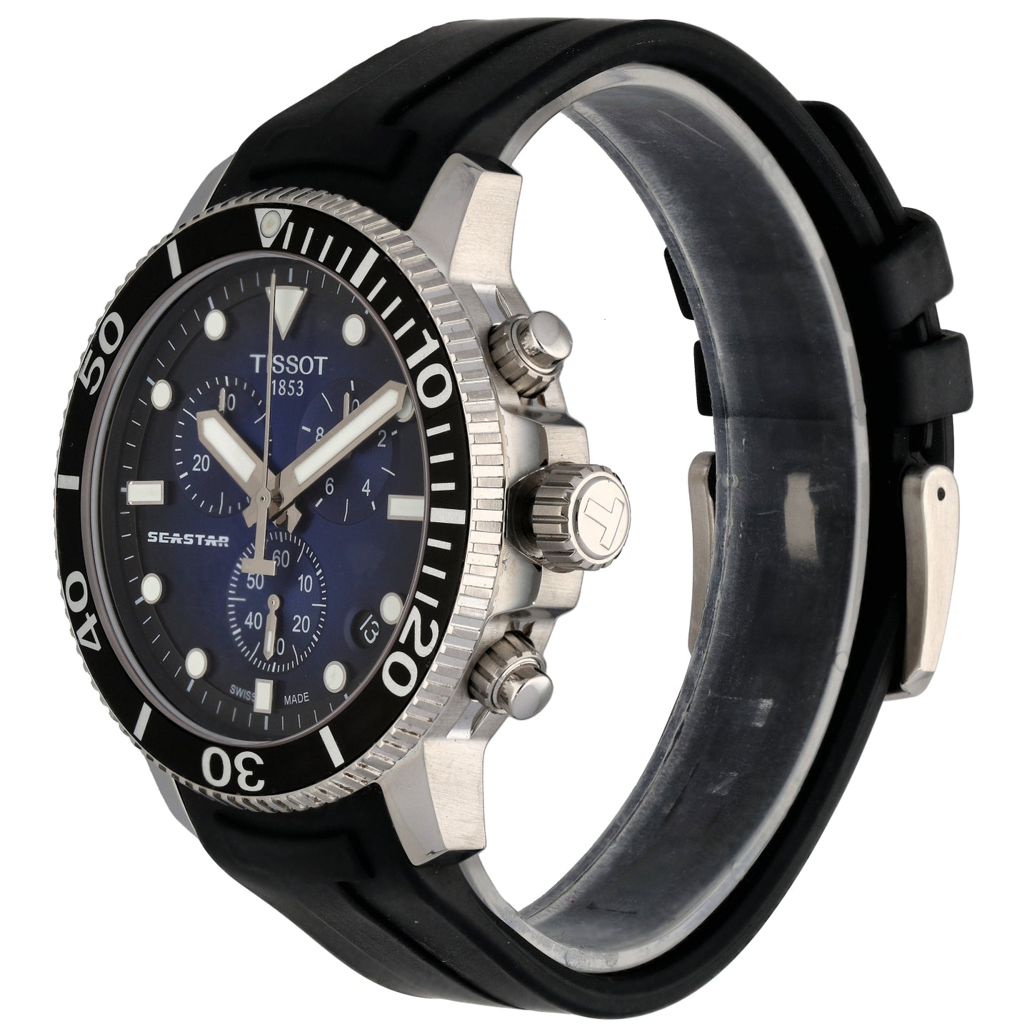 Tissot Seastar T120417 A 45mm Stainless Steel Watch