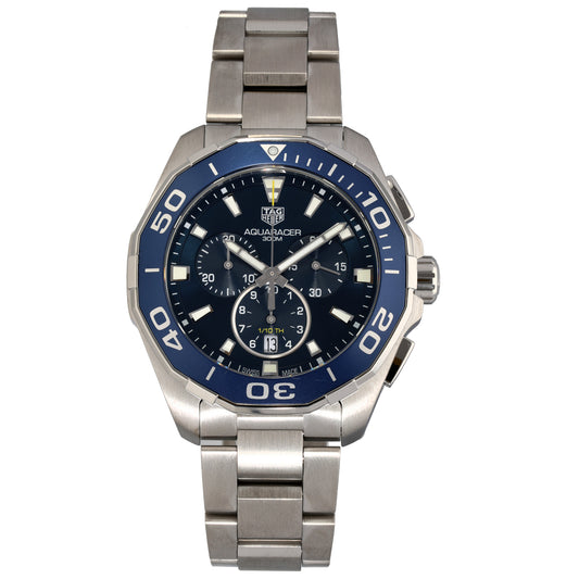 Tag Heuer Aquaracer CAY111B 43mm Stainless Steel Watch