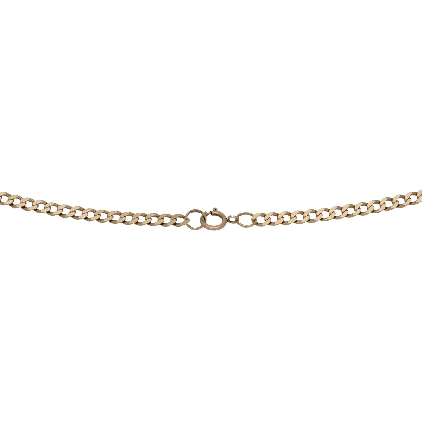 9ct Gold Curb Chain 20"