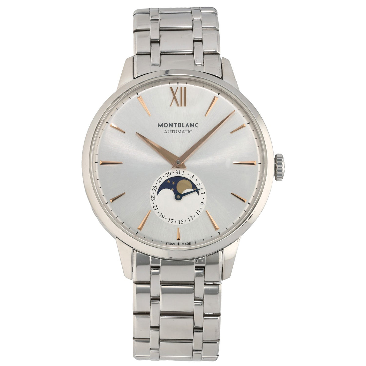 Montblanc Heritage Spirit 7321 41mm Stainless Steel Watch