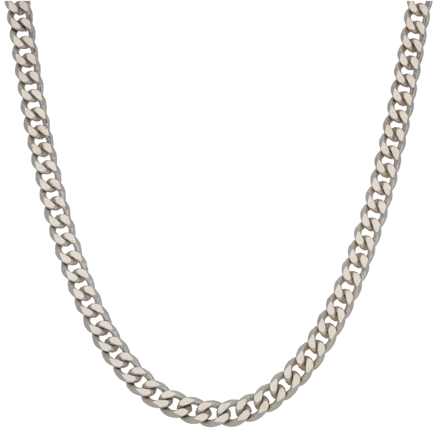 Sterling Silver Curb Chain 20"