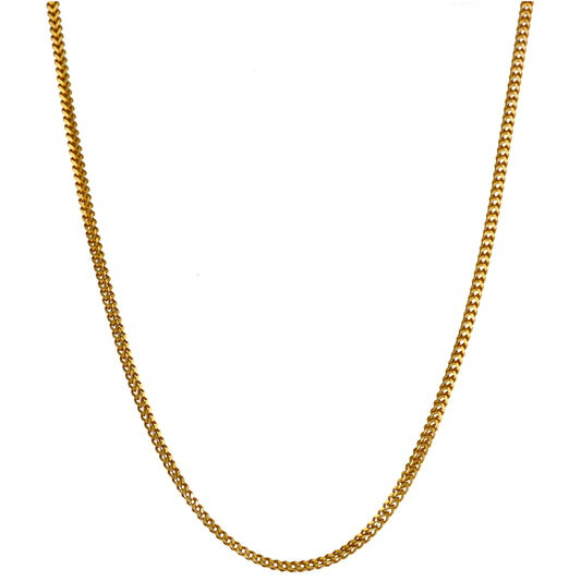 22ct Gold Snake Chain 22"