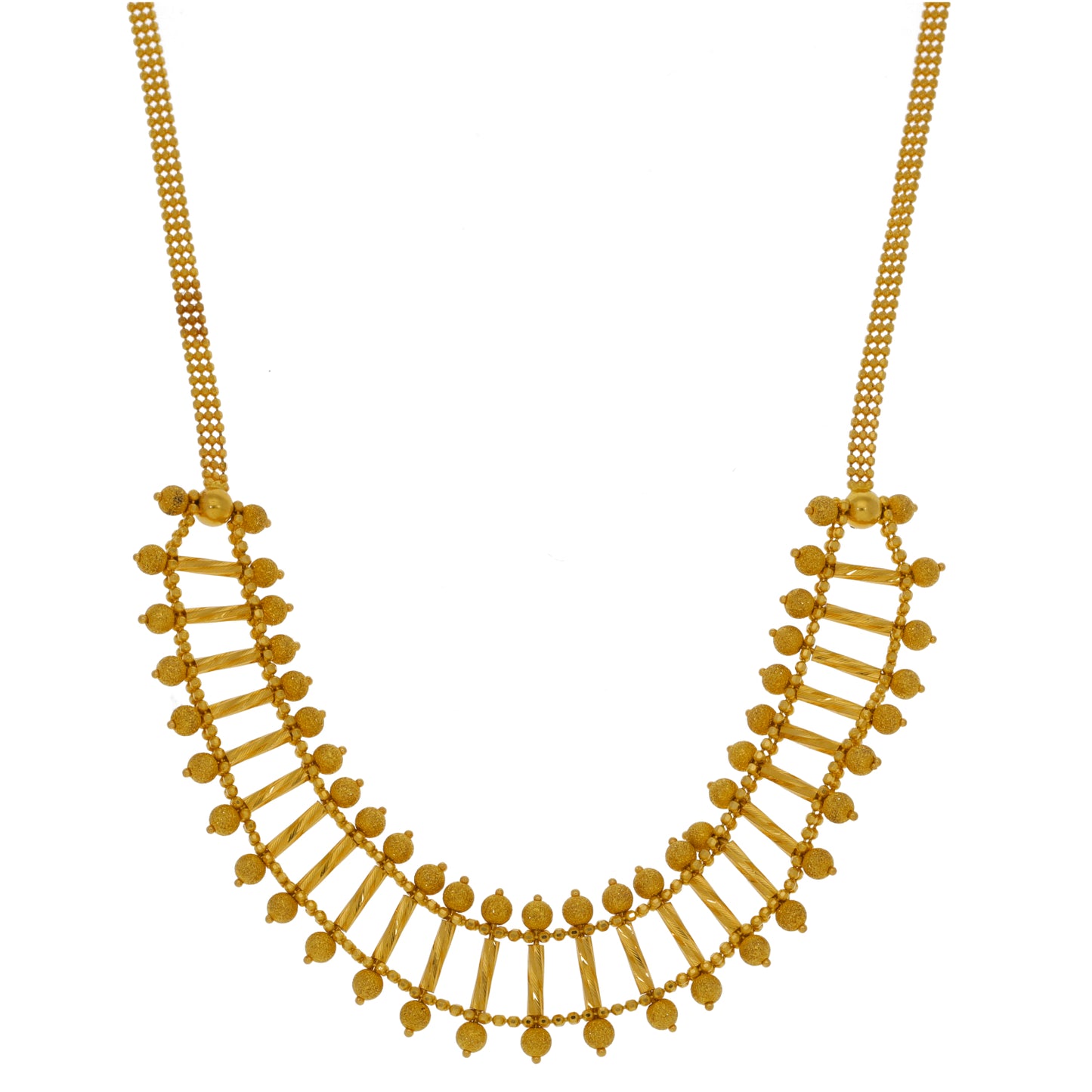 22ct Gold Fancy Necklace 16"