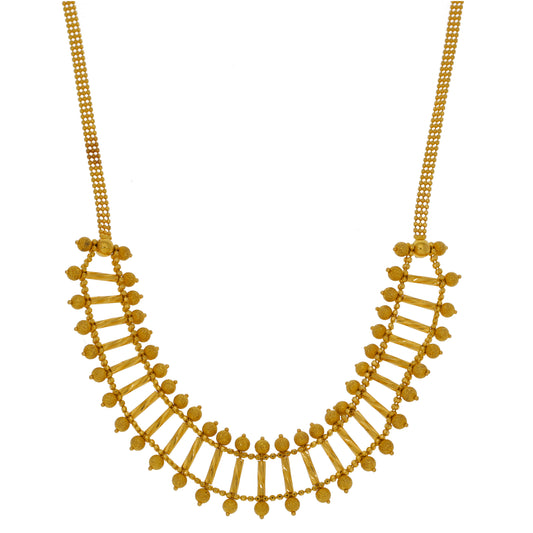 22ct Gold Fancy Necklace 16"