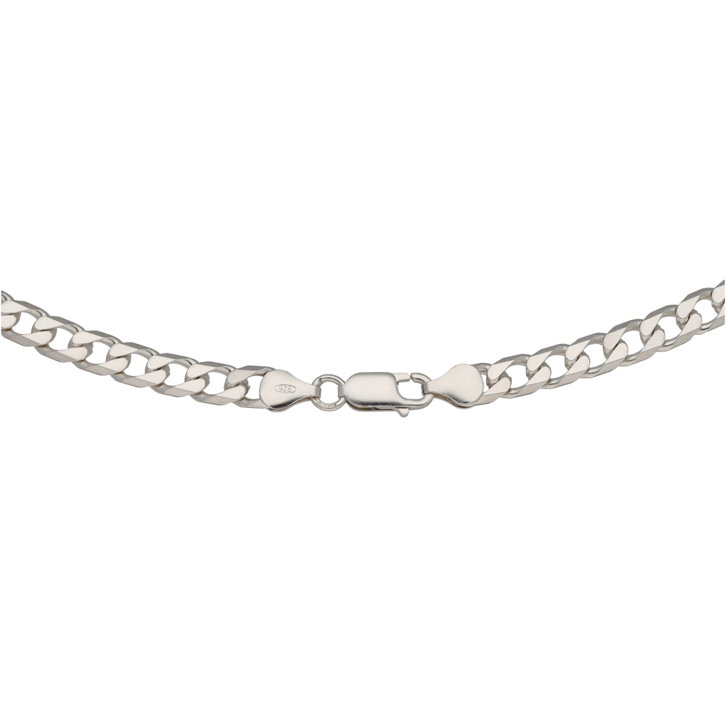 Sterling Silver Curb Chain 20"