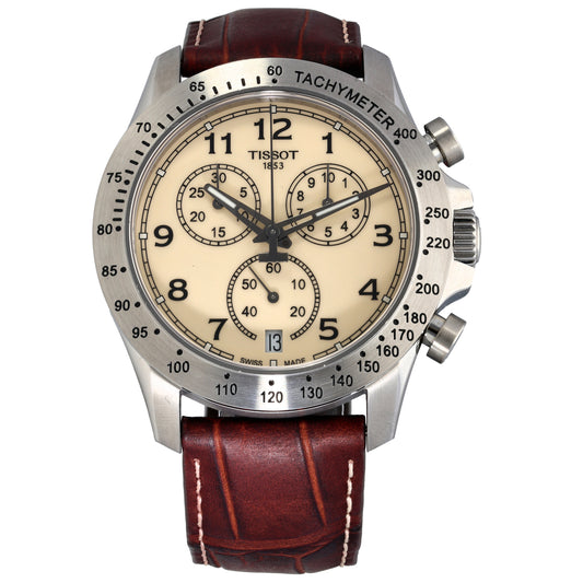 Tissot V8 T106417 A 43mm Stainless Steel Watch