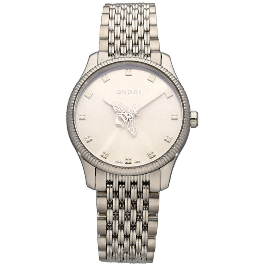 Gucci G-Timeless 126.5 29mm Stainless Steel Watch