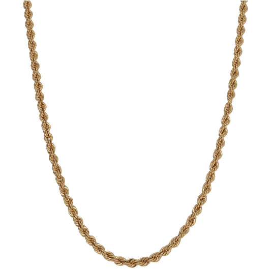 9ct Gold Rope Chain 20"