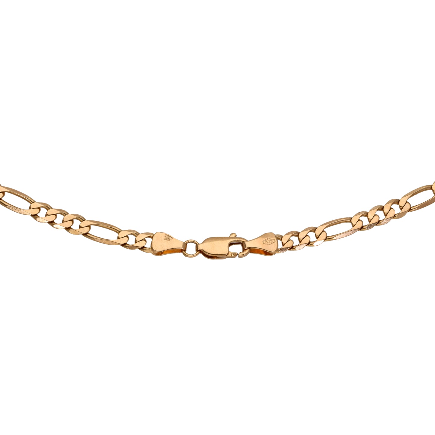 9ct Gold Figaro Chain 20"