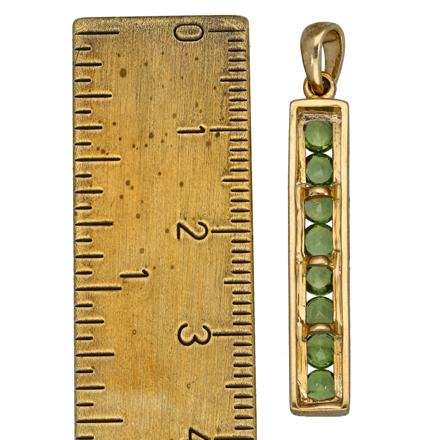 9ct Gold Sapphire Dress/Cocktail Pendant