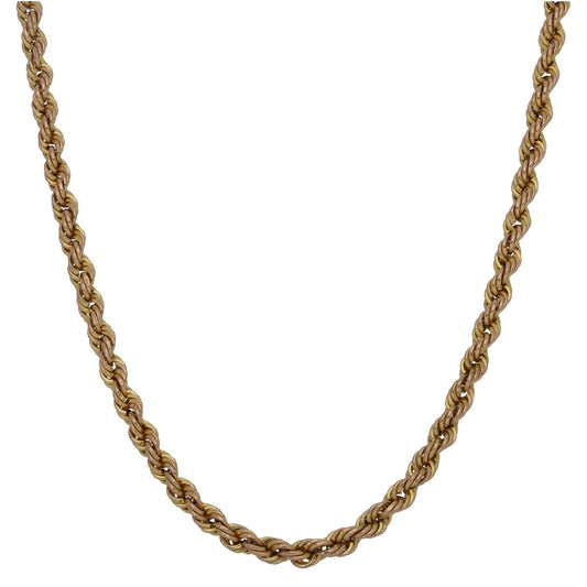 9ct Gold Rope Chain 18"
