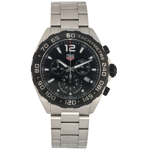 Tag Heuer F1 CAZ1010 43mm Stainless Steel Watch