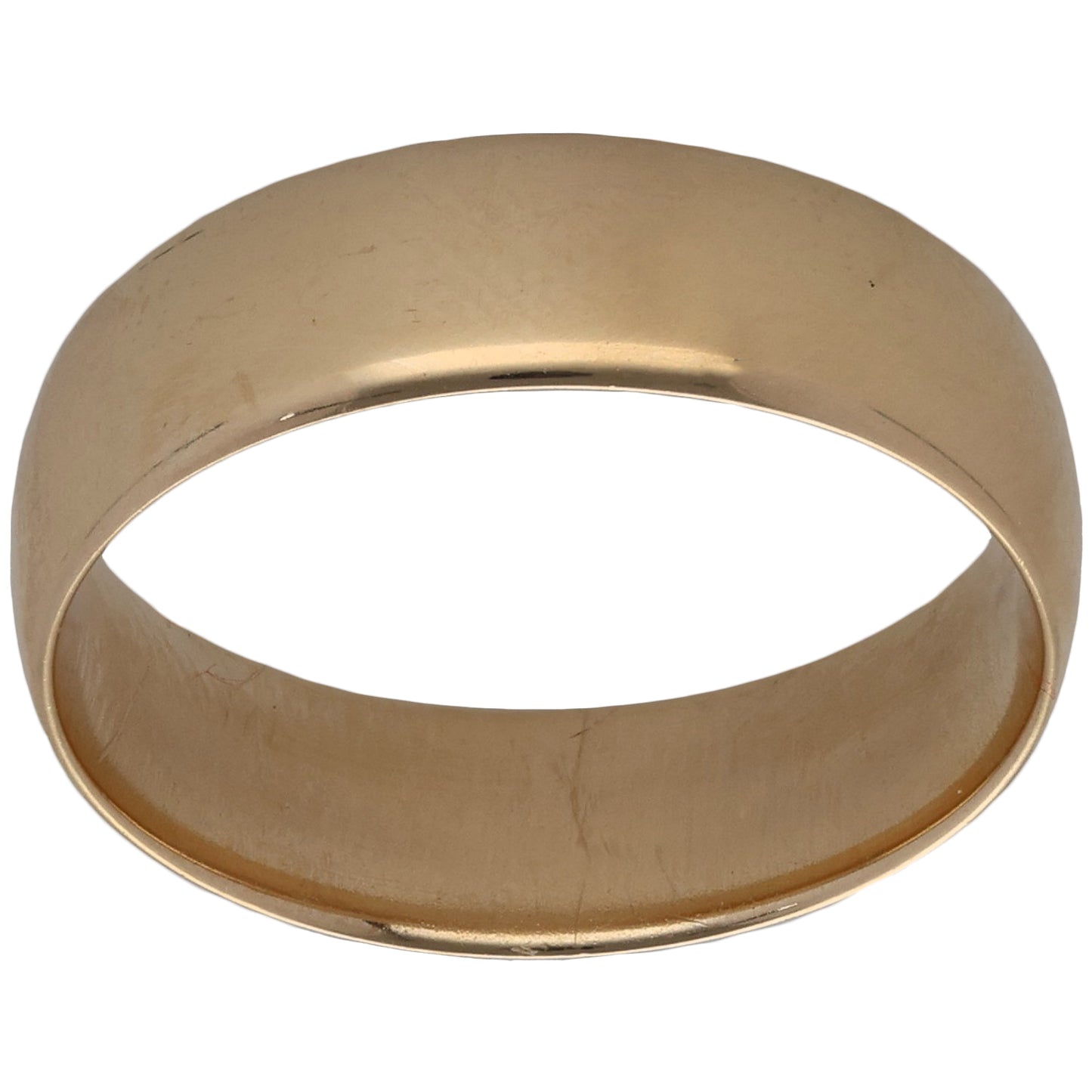 9ct Gold Plain Wedding Ring Size U