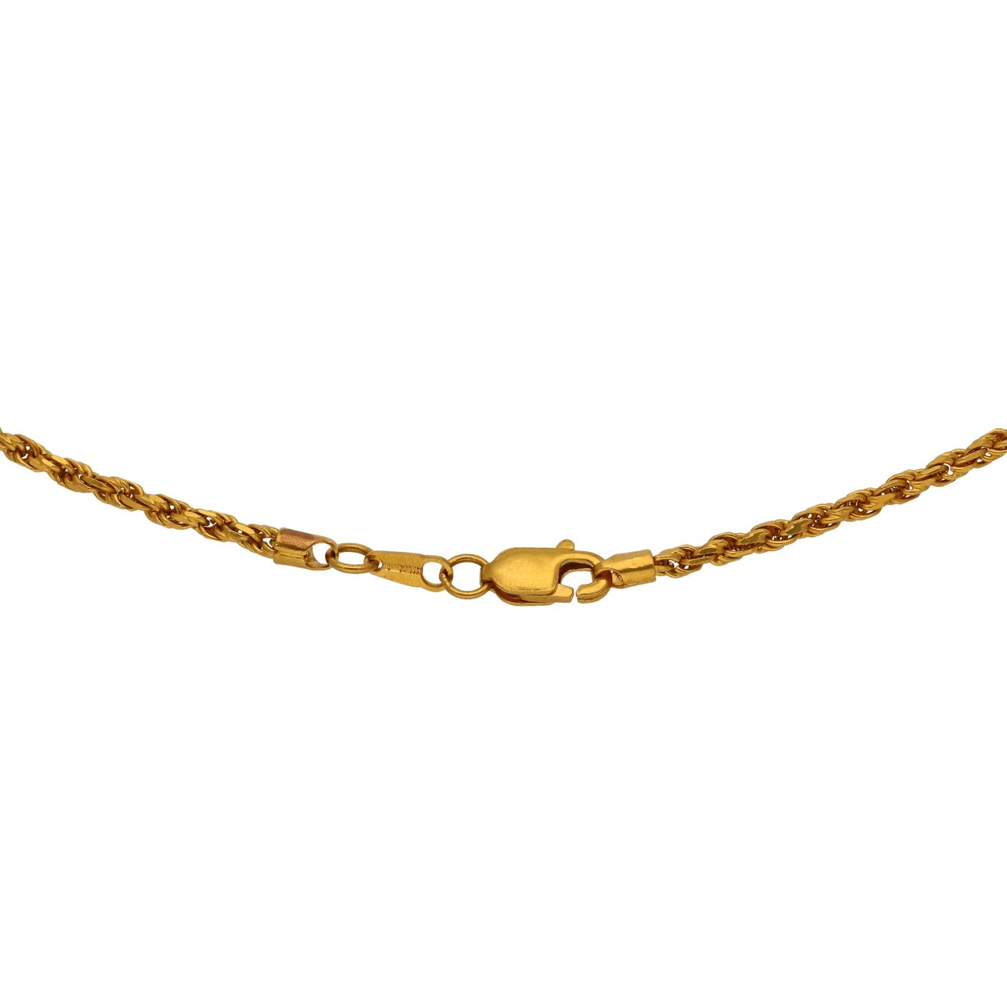 22ct Gold Rope Chain 16"