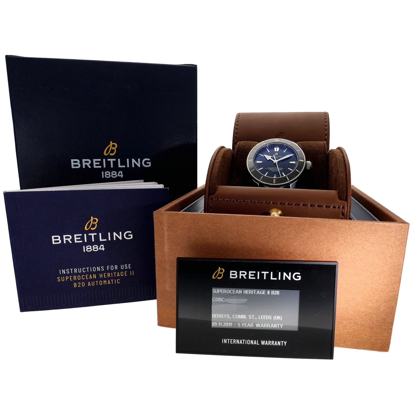 Breitling Superocean Heritage II AB2030 42mm Stainless Steel Watch