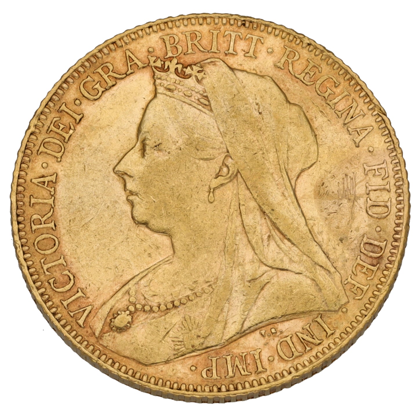 22ct Gold Queen Victoria Full Sovereign Coin 1899