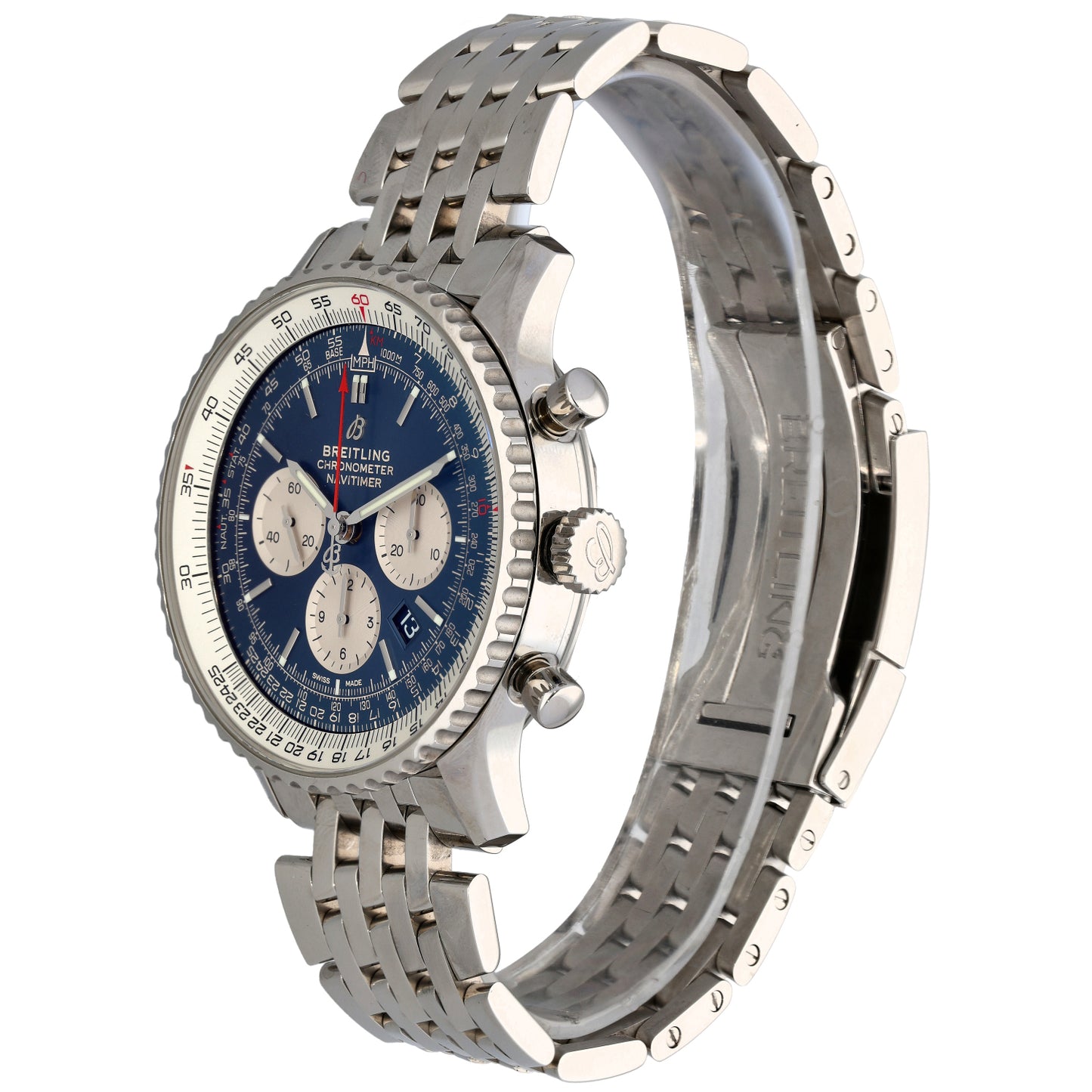 Breitling Navitimer 01 AB0127 46mm Stainless Steel Watch