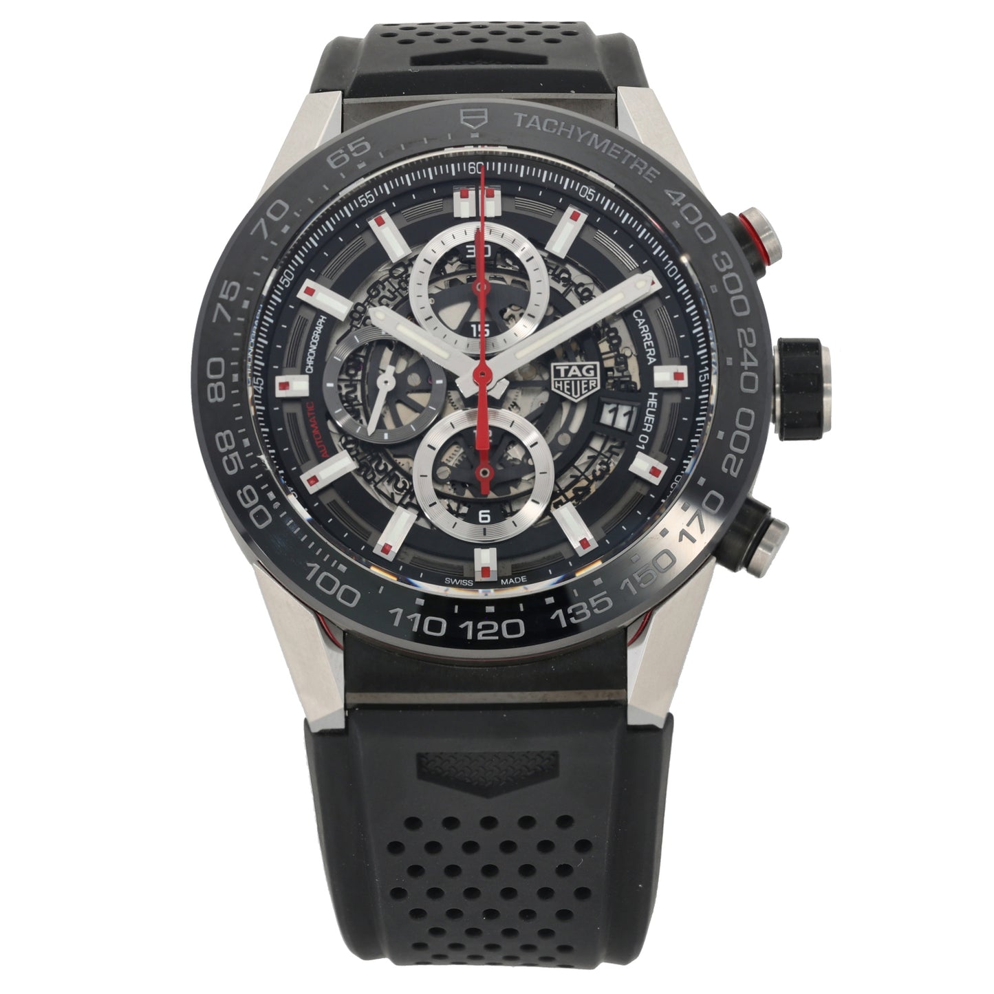 Tag Heuer Carrera CAR2A1Z-0 45mm Stainless Steel Watch