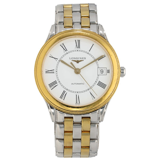 Longines Flagship L4.774.3 35.5mm Bi-Colour Watch
