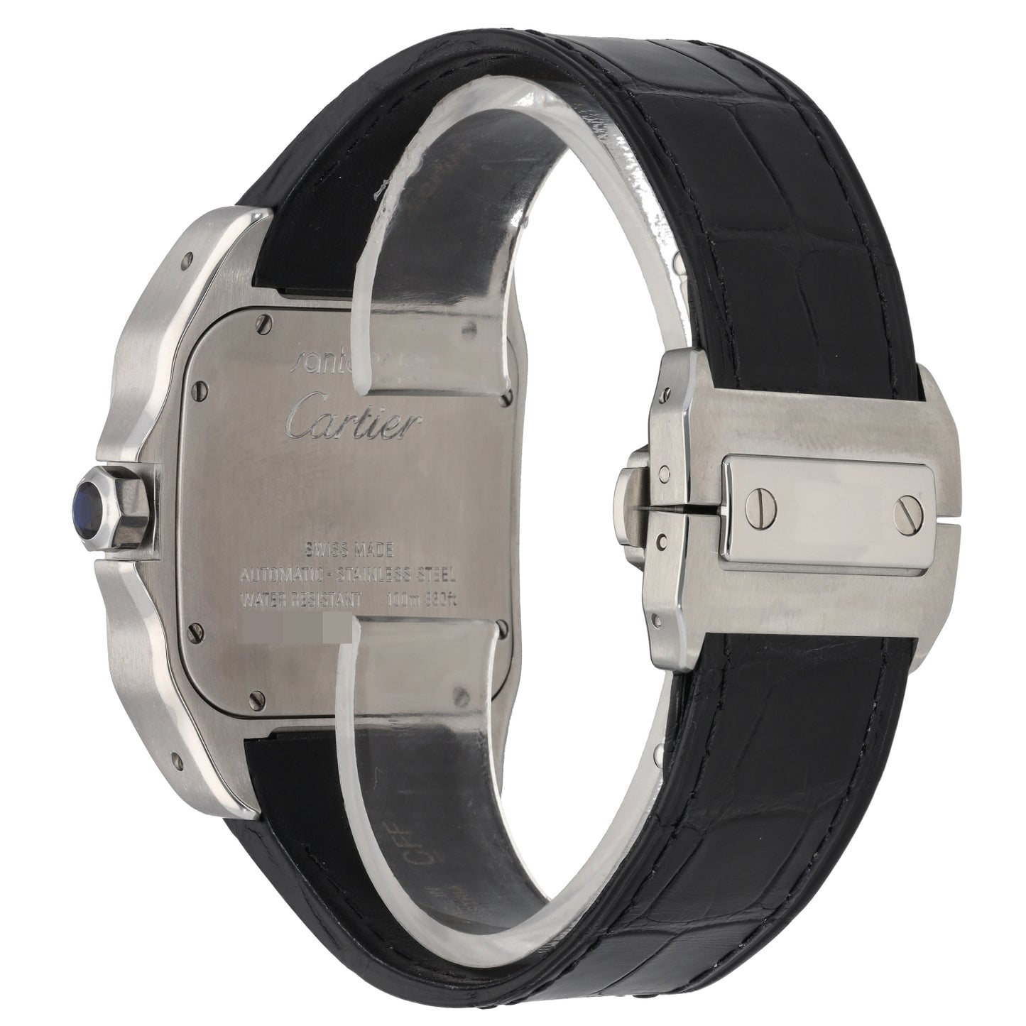 Cartier Santos 100 W20073X8 39mm Stainless Steel Watch