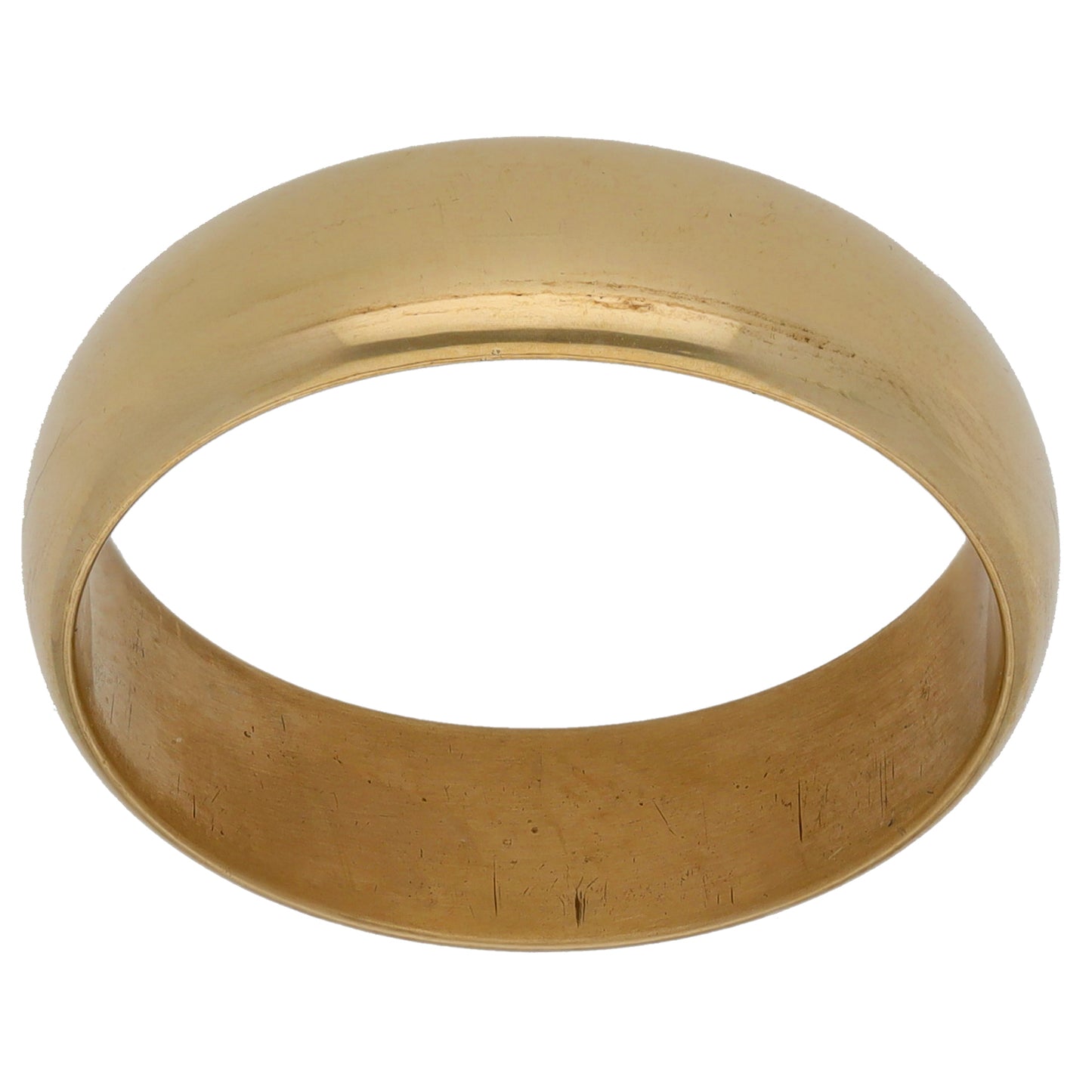 9ct Gold Plain Wedding Ring Size V