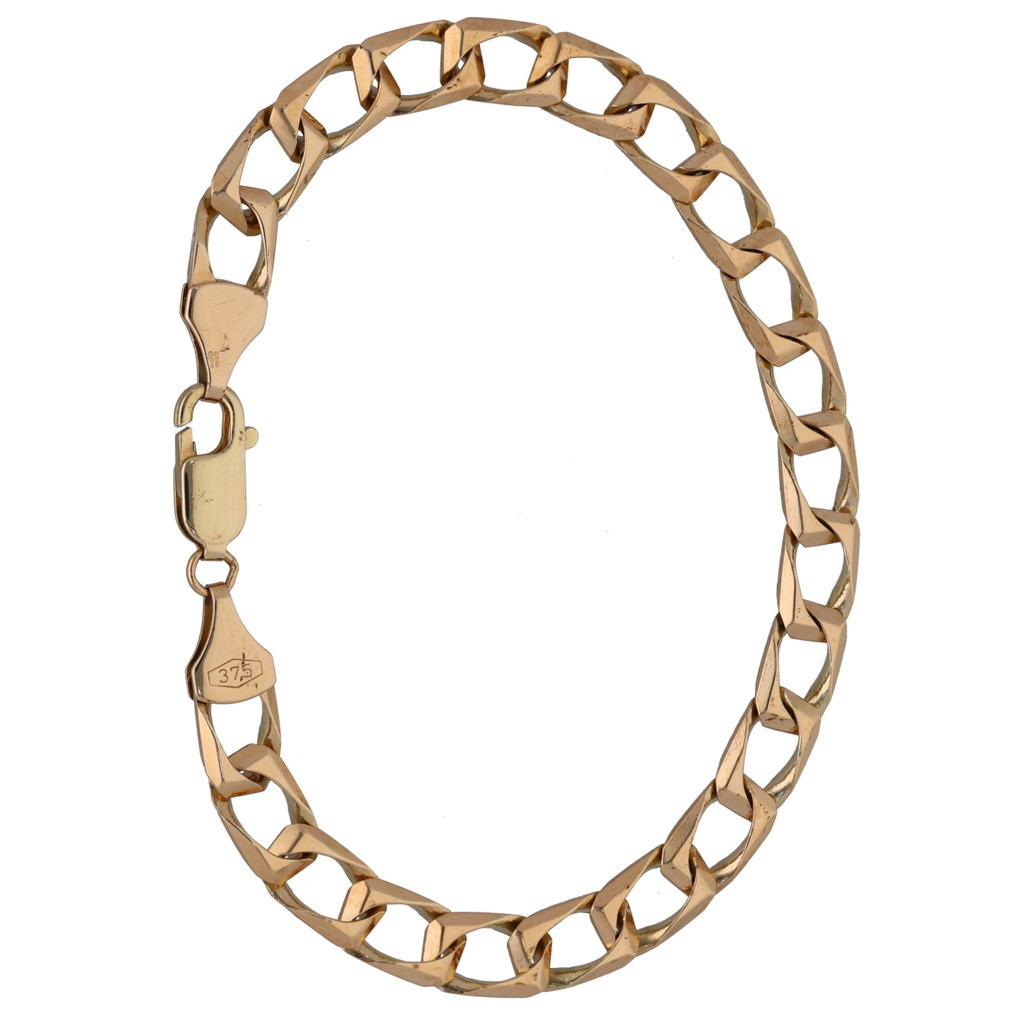 9ct Gold Curb Bracelet