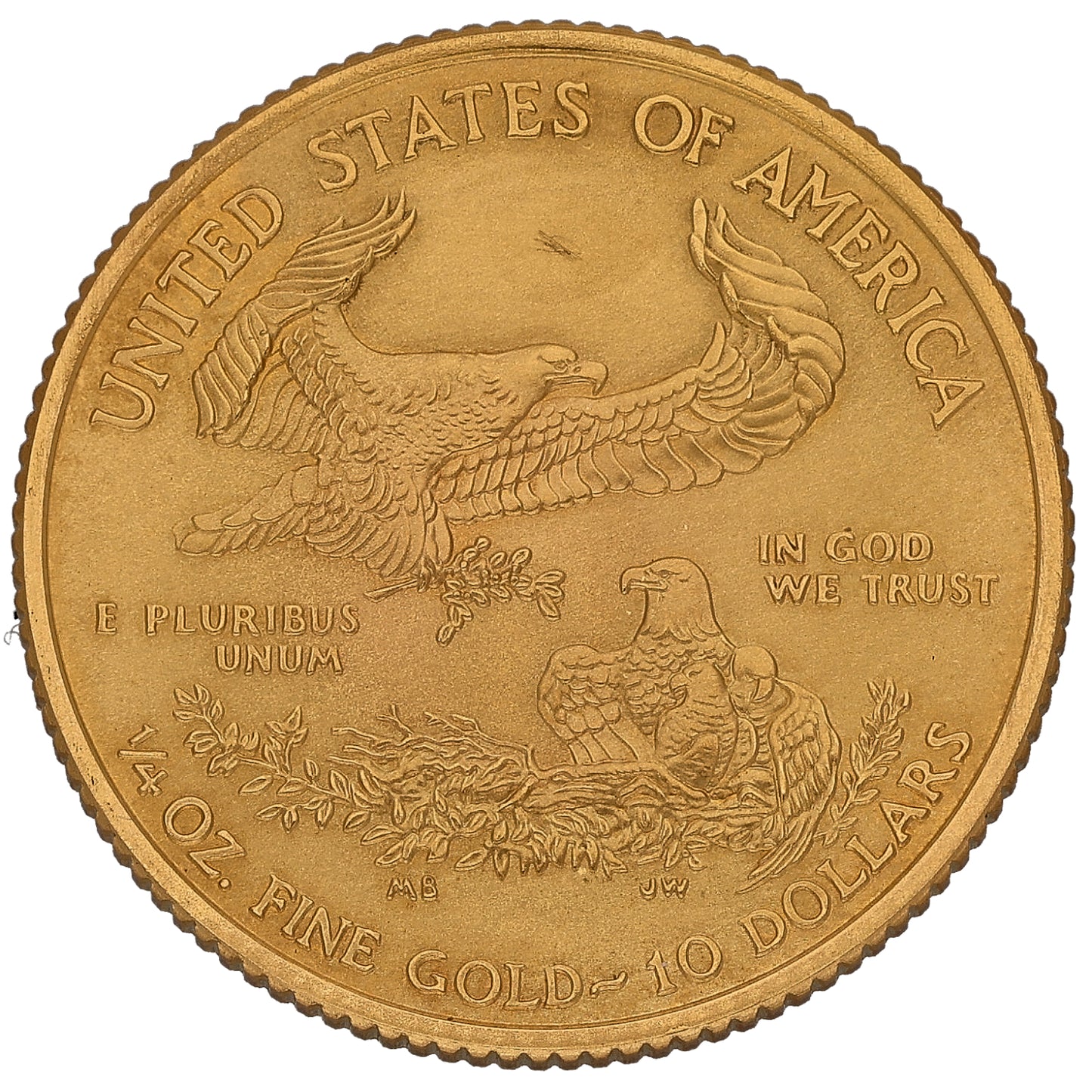 22ct Gold USA Eagle 1/4 OZ Coin 2009