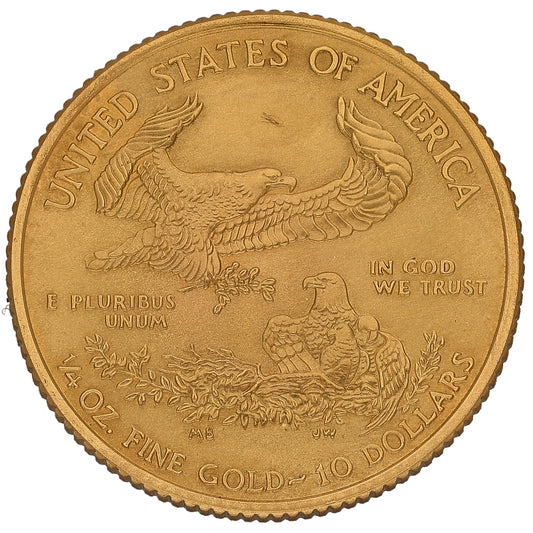 22ct Gold USA Eagle 1/4 OZ Coin 2009