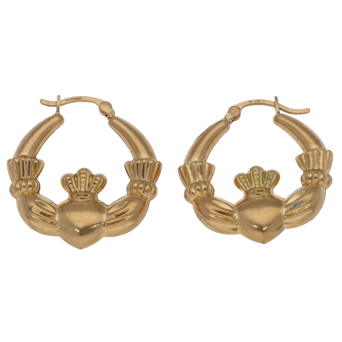 9ct Gold Creole Earrings