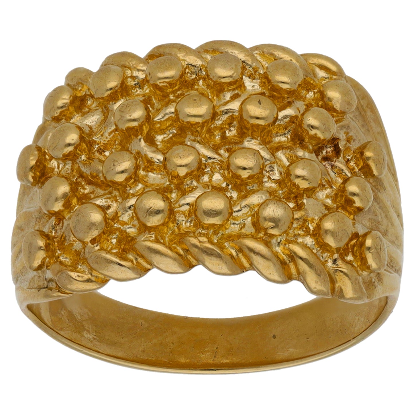 9ct Gold Keeper Ring Size V
