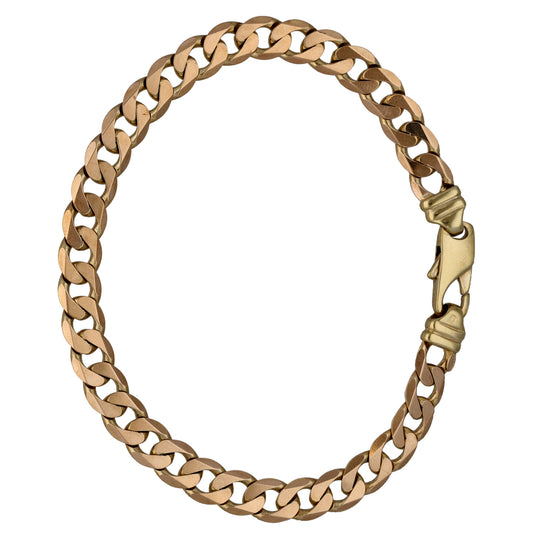 9ct Gold Curb Bracelet