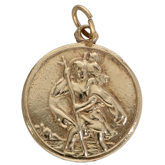 9ct Gold St Christopher Pendant