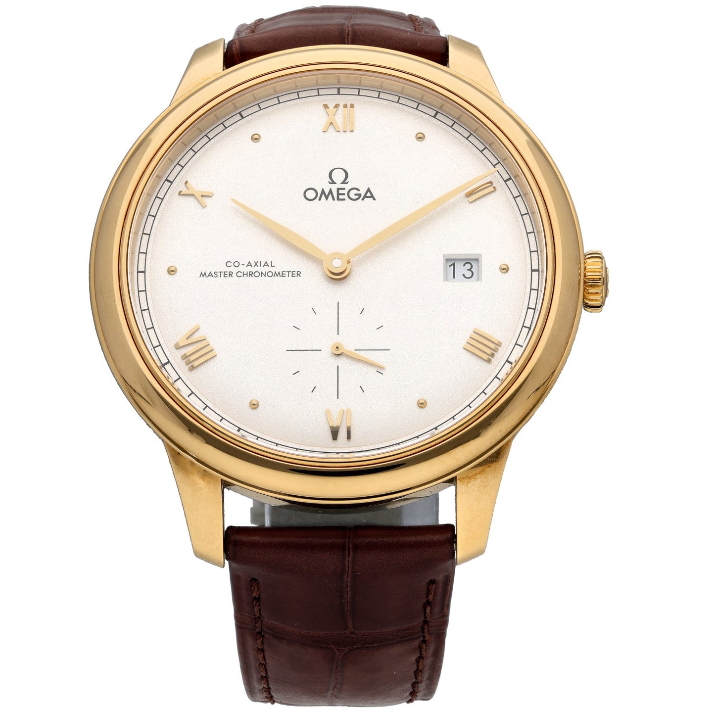 Omega De Ville Prestige 434.53.41.20.02.001 41mm Gold Watch