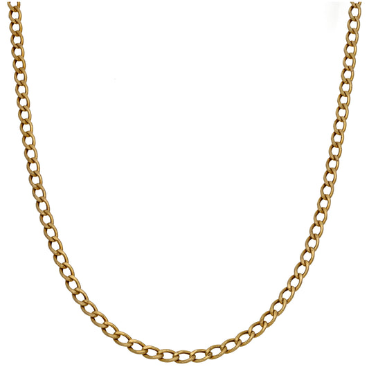 9ct Gold Byzantine Chain 28"