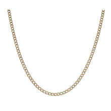 Load image into Gallery viewer, 9ct Gold Curb Chain 18&quot;
