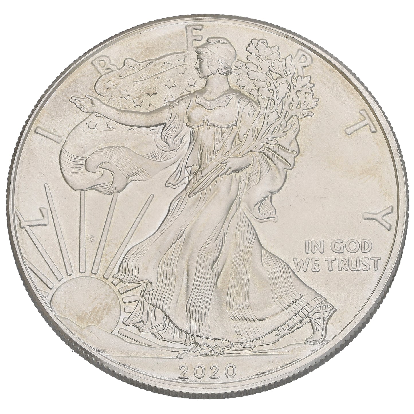 Fine Silver USA Liberty 1 OZ Coin 2020
